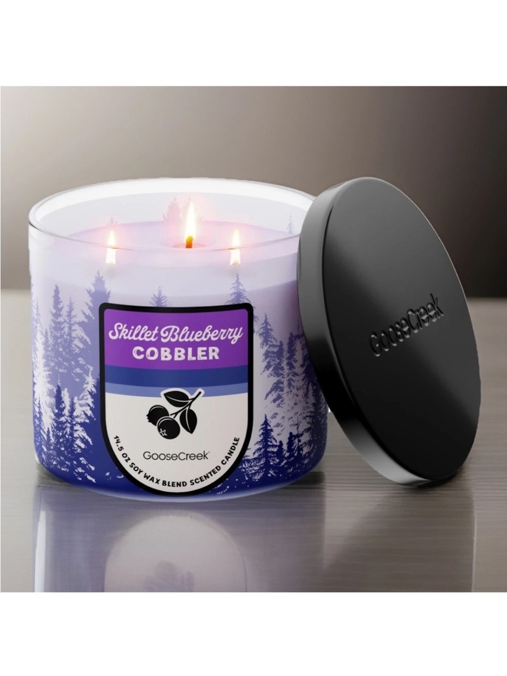 Goose Creek 3-Wick Candle- Skillet Blueberry Cobbler (14.5 oz)